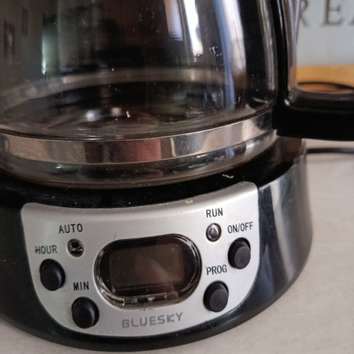 Bluesky filter coffee maker like new with 10 filters