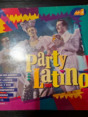 Party Latino 2xLP used, Latin salsa compilation