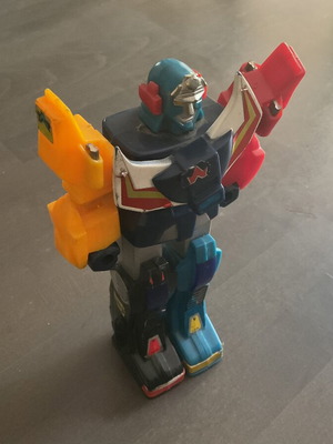 Galactic Gale Baxinger Super Robot φιγούρα μεταχειρισμένη vintage 1982