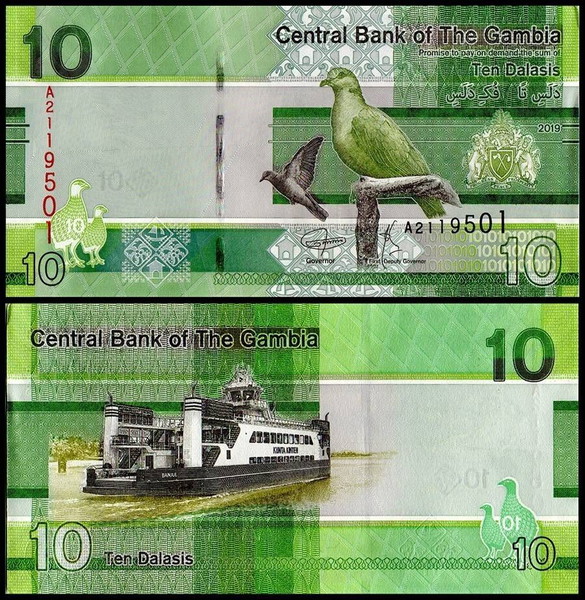 ΓΚΑΜΠΙΑ - 10 Dalasis 2019 - UNC