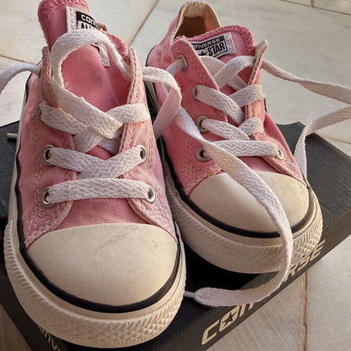 Converse kids' sneakers for girls EU25 UK9 15.5cm, pink