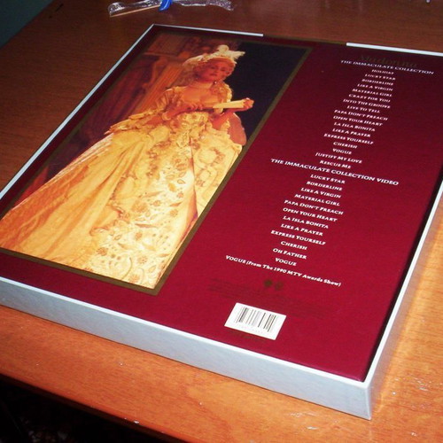 Madonna The Royal Box The Ummaculate Collection Deluxe Edition 1990 like new