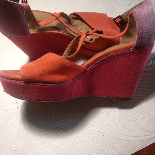 Clarks Softwear sandals like new, multicolor, size 37