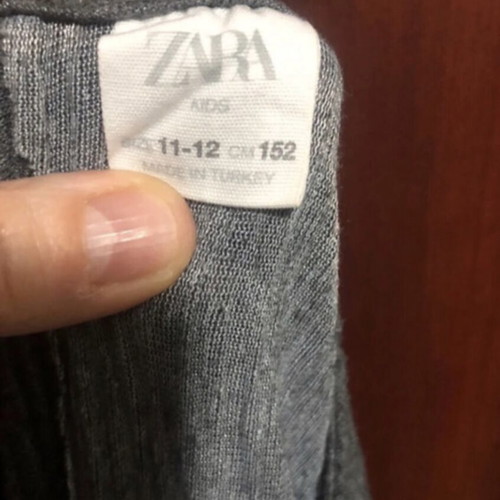 Zara grey jumpsuit for girls 11-12 years