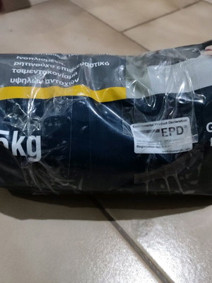 Package of used and new repair and building materials