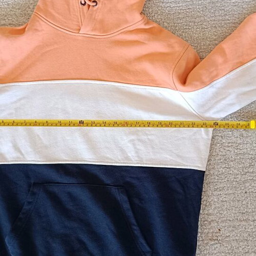 Pull & Bear tricolor hoodie medium used