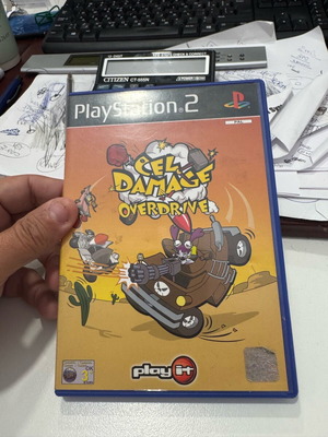 PlayStation 2 Cel Damage Overdrive game like new