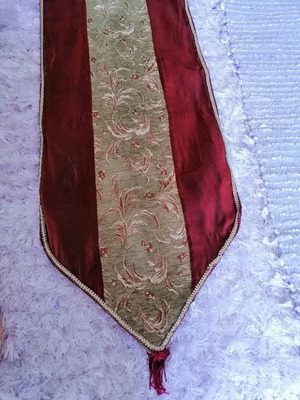 Red table runner large size 1.50 meters