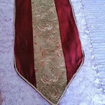 Red table runner large size 1.50 meters