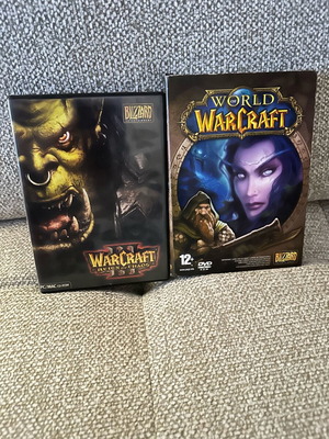 Warcraft 3 and World of Warcraft PC games used