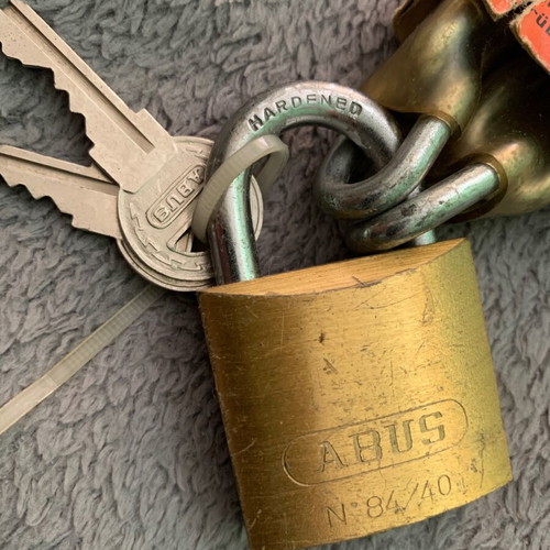 Abus Αντικλεπτική Αλυσίδα Μοτοποδηλάτου 5mm Ατσάλι 60cm με Δύο Κλειδιά