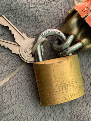 Abus Αντικλεπτική Αλυσίδα Μοτοποδηλάτου 5mm Ατσάλι 60cm με Δύο Κλειδιά