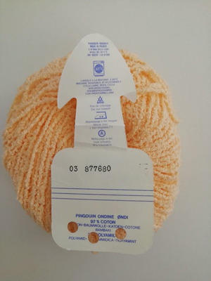 Cotton knitting yarn new, pack of 12, Pingouin Ondine
