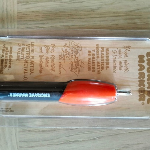 Marker engraver with replacement new