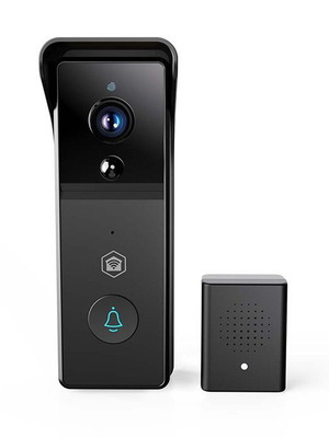 Nedis Smart Wi-Fi Επαναφορτιζόμενη Θυροτηλεόραση Full HD 1296p