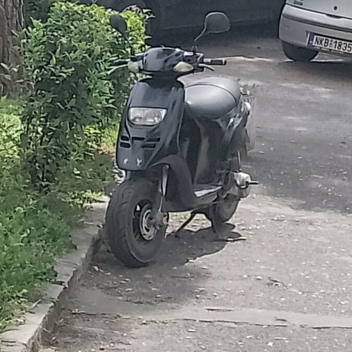 Piaggio Typhoon 50 cc used black scooter 2008