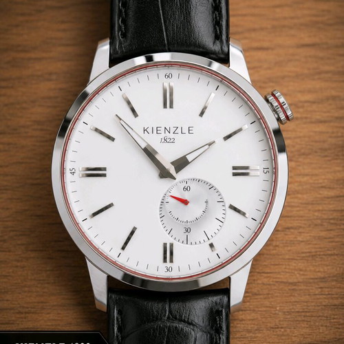 Kienzle 1822 men's wristwatch Bauhaus design with sapphire crystal