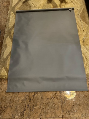 Ρολό συσκότισης ανοιχτό γκρι 120x170cm σαν καινούργιο