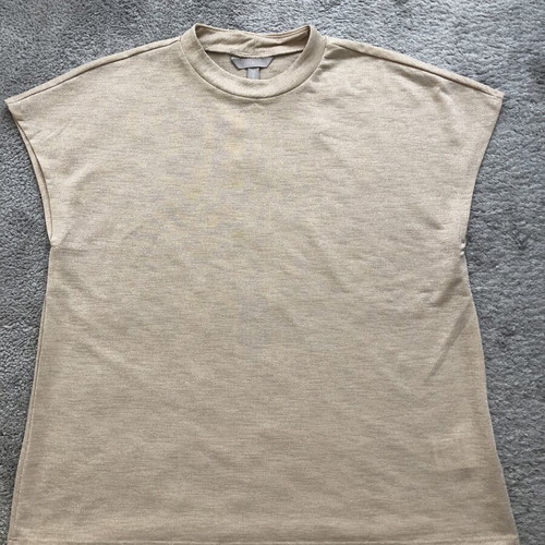H&M women's blouse like new, gold effect, size M
