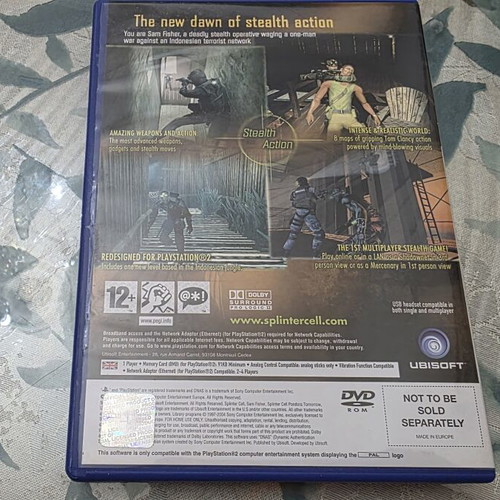 Tom Clancy's Splinter Cell Trilogy Limited Edition for Sony PS2 like new