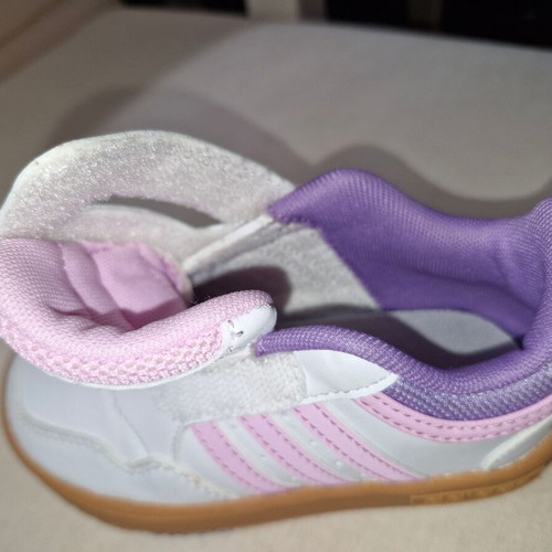 Adidas Hoops 3.0 CF kids sneakers size 25 new, white and lilac