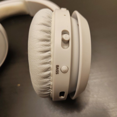 Philips TAH4205 Wireless Bluetooth Headphones White like new with Microphone USB-C