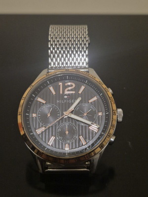 Tommy Hilfiger men's watch Multi-Eye stainless steel mesh used
