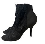 Dolce & Gabbana, Stretch lace sock ankle boots