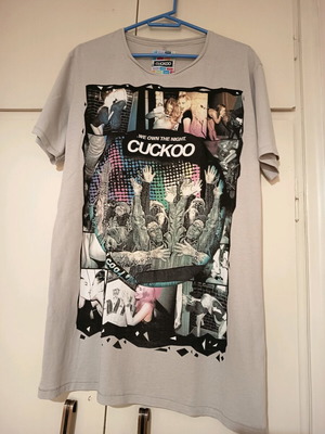 Cuckoo Graphic Print T-Shirt "We Own The Night" Large σαν καινούργιο