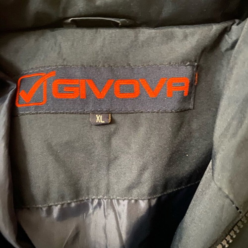 GIVOVA sports jacket used, dark blue, size XL