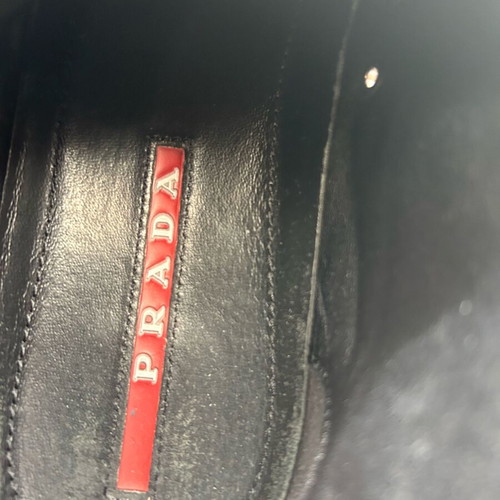 Prada shoes used with sole defect, size 44.5, black