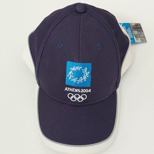 Athens 2004 Olympic Games collectible jockey cap, new with tag
