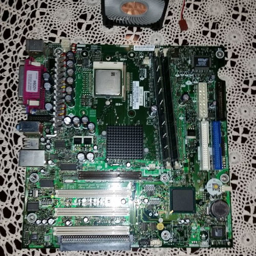 Compaq D510 motherboard with Pentium 4 2GHz, 1.5GB RAM and cooler used