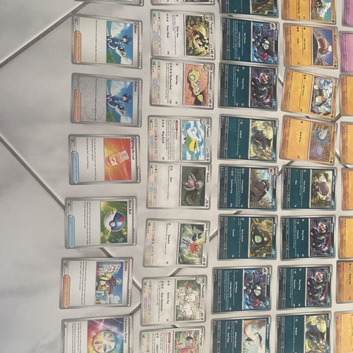 Pokemon cards set Paldea Evolved, 89 single cards like new