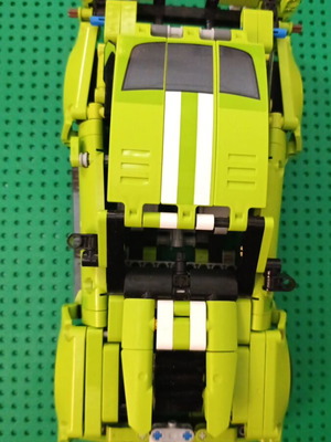 Lego Technic Ford Mustang Shelby GT500 μεταχειρισμένο, μη ολοκληρωμένο σετ