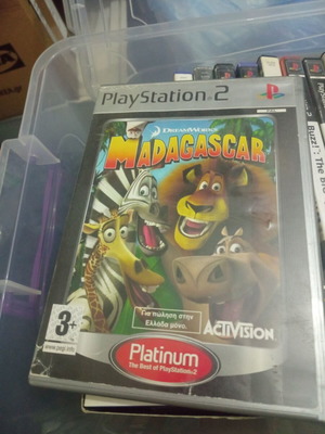 Madagascar игра за PlayStation 2 употребявана без книжка