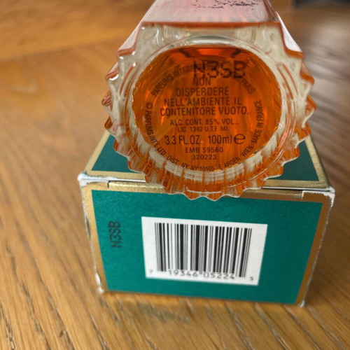 Jean Louis Scherrer Indian Nights vintage perfume new in box 100 ml