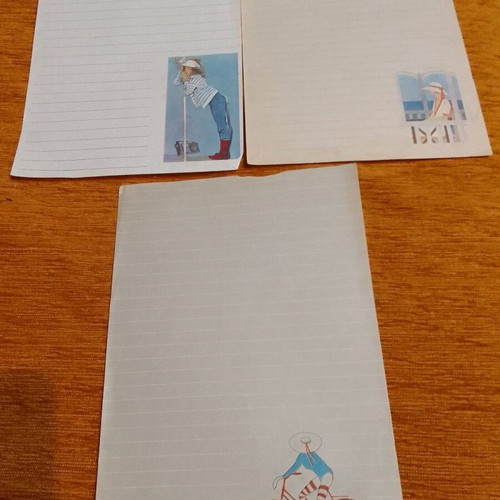 1980s Letter Papers like new, set