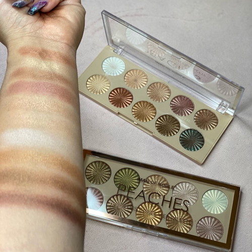 Palette professional metallic eyeshadows new unused