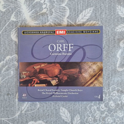 Carl Orff Carmina Burana CD like new, classic music