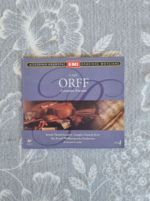 Carl Orff Carmina Burana CD like new, classic music