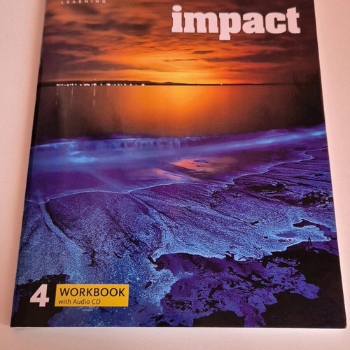Impact 4 Workbook like new with audio CD