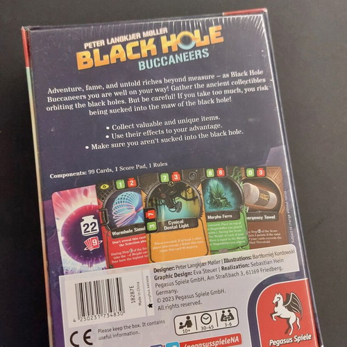 Black Hole Buccaneers board game new in shrink wrap