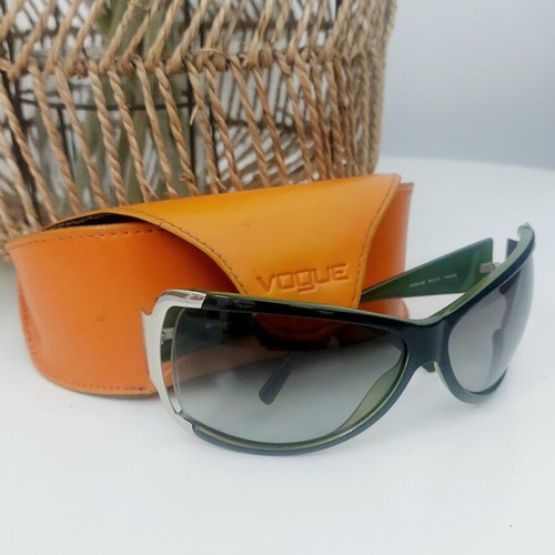 Vogue VO2418S women's sunglasses used, vintage, dark green