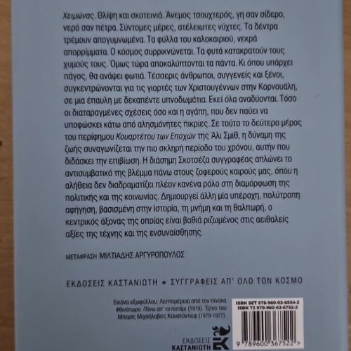 Winter by Ali Smith novel like new