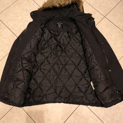 Bershka men's jacket size M like new, black