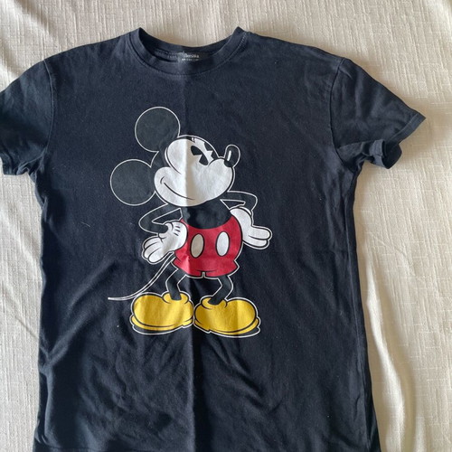 Bershka Mickey T-shirt for girls like new, size S, age 11-12