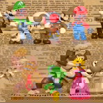 6 Συλλεκτικές Φιγούρες Super Nintento
