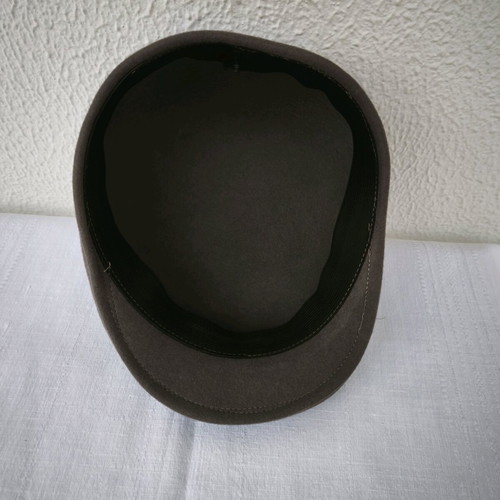 Flat Cap 100% Wool Made in Italy Like New, Size 57, Grey