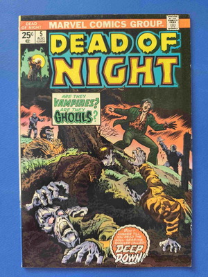 Dead of Night 5 comic book used, English